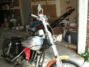 W/ New fxdl tank and bars