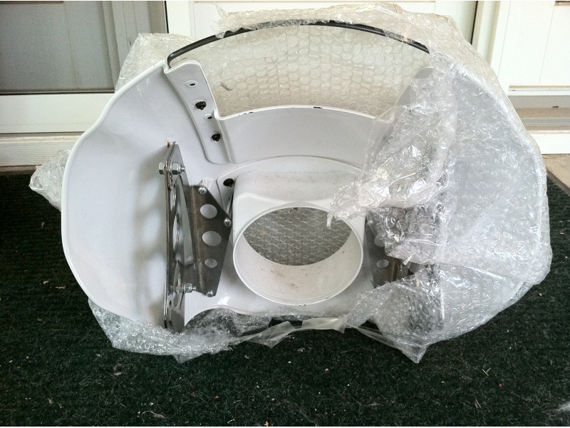 Quarter fairing w/bracket