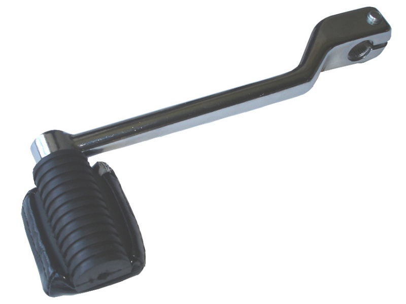 Harley Rubber Shiftcush installed onto gear shifter