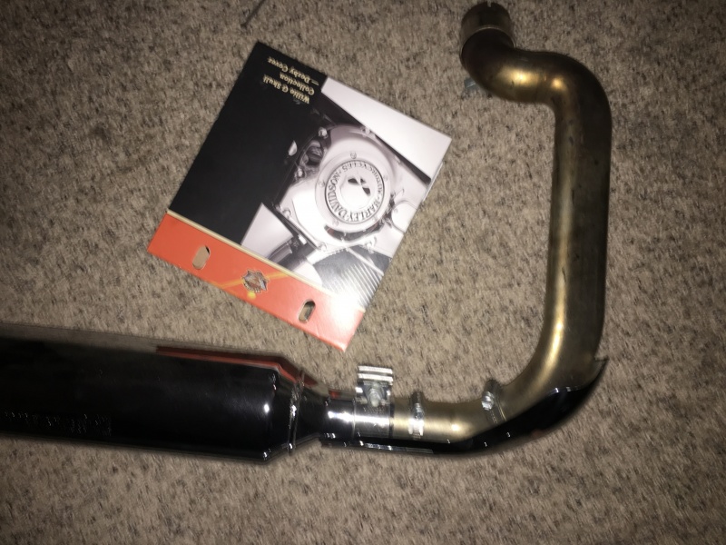 Exhaust (one side) with tube pipe